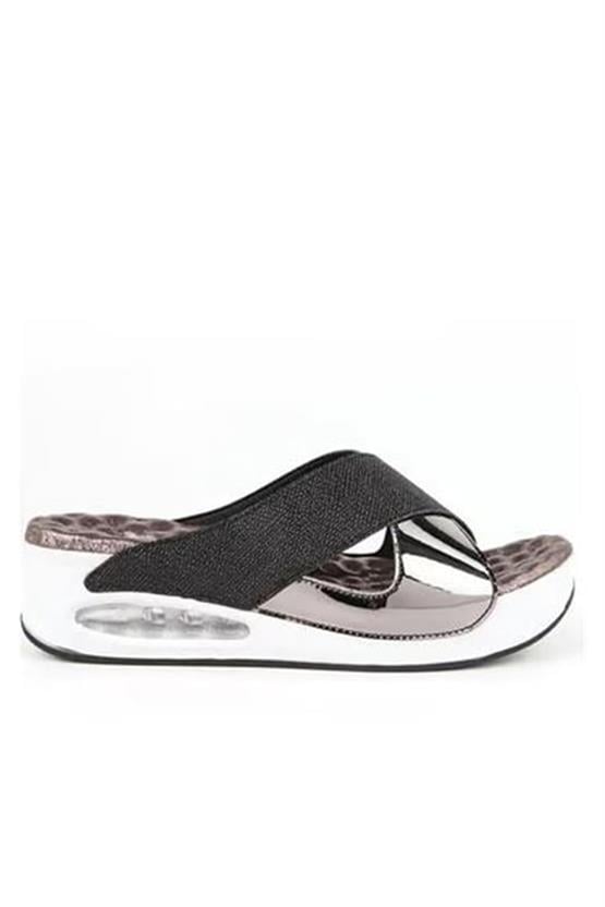 Muya Fly 31169-3826 Siyah Kadın Terlik