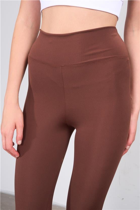 Mys M-303 Acı Kahve Kadın Tek Ceplı Tayt