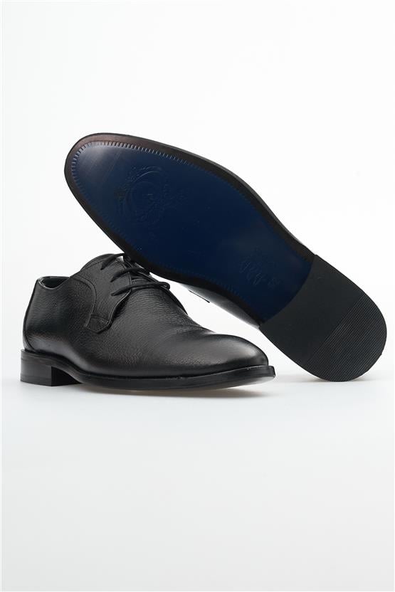 Necati Özer 263 Siyah Erkek Neolit Klasik Ayakkabı