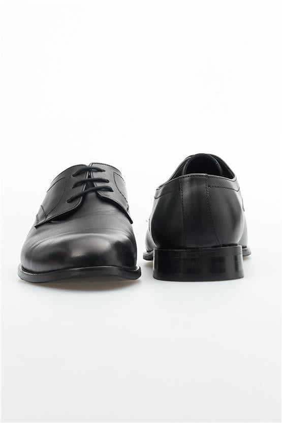 Necati Özer 265 Siyah Erkek Neolit Klasik Ayakkabı