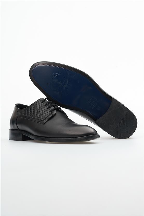 Necati Özer 520 Siyah Erkek Neolit Klasik Ayakkabı