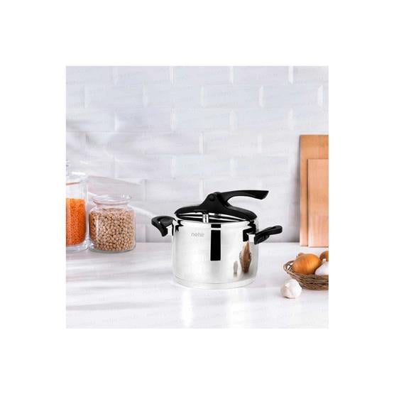 Nehir 29009 Sılver Trend 4 Lt-Düdüklü Tencere