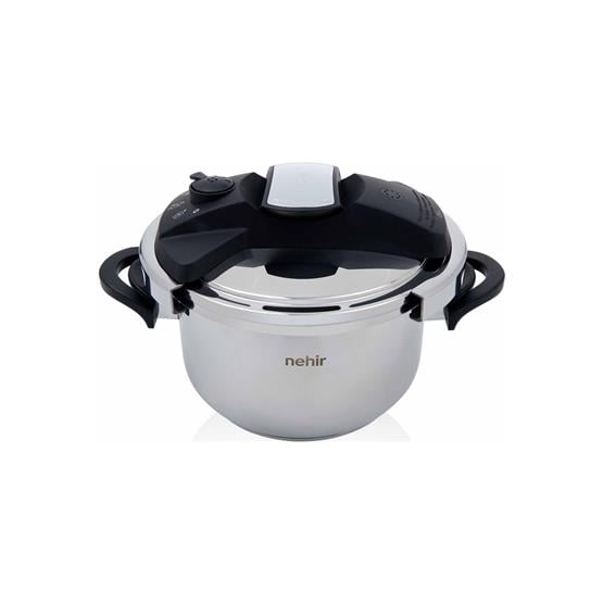 Nehir 29012 Sılver Matik 5 Lt-Düdüklü Tencere