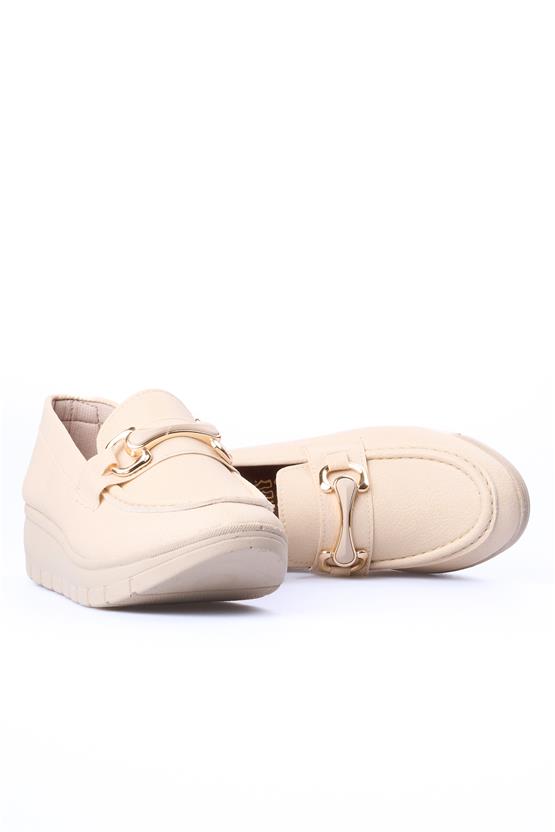 Nene 1043 Bej Kadın Ayakkabı