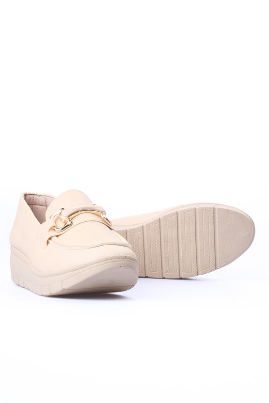 Nene 1043 Bej Kadın Ayakkabı