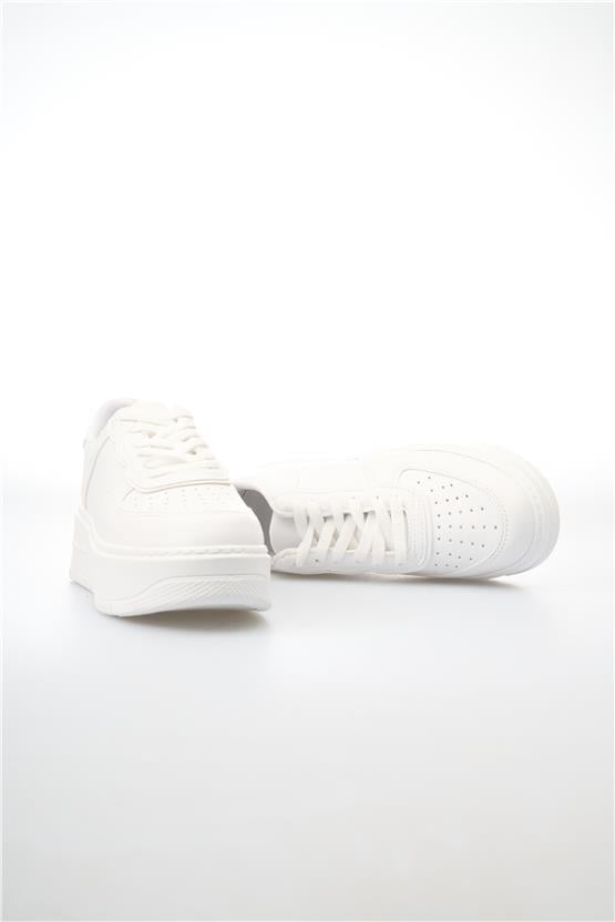 Nene B02 Beyaz Kadın Ayakkabı