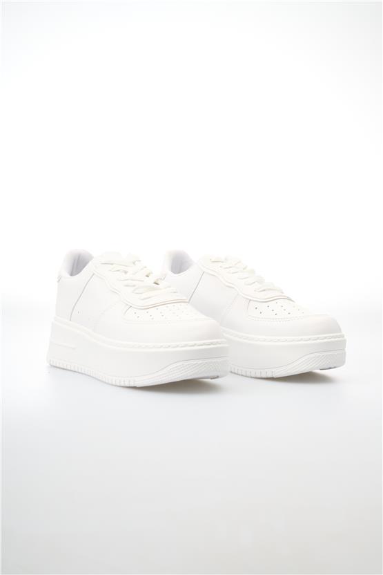 Nene B02 Beyaz Kadın Ayakkabı