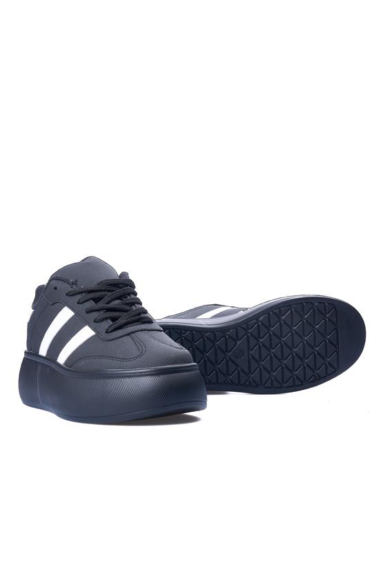 Nene N22 Siyah Siyah Kadın Casual Ayakkabı