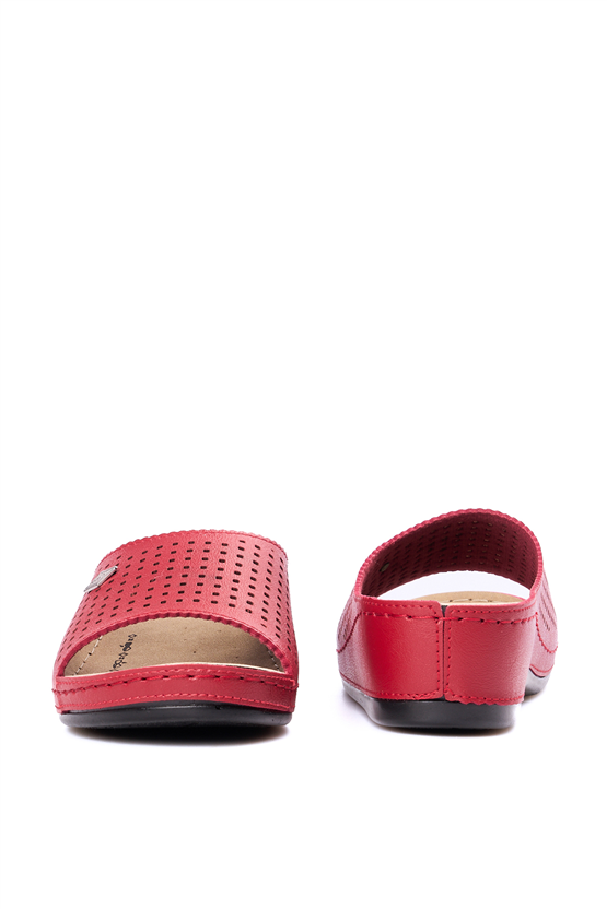 Neon 1825 Kırmızı Kadın Terlik