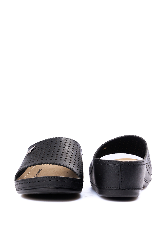 Neon 1825 Siyah Kadın Terlik