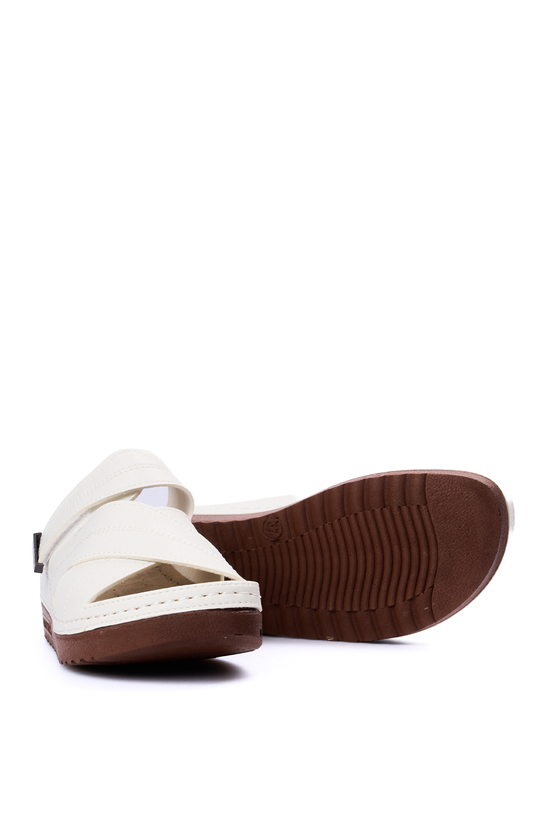 Neon 3005 Beyaz Kadın Terlik