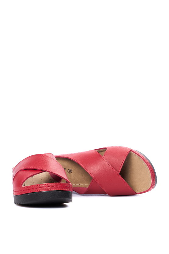 Neon 3029 Kırmızı Kadın Terlik