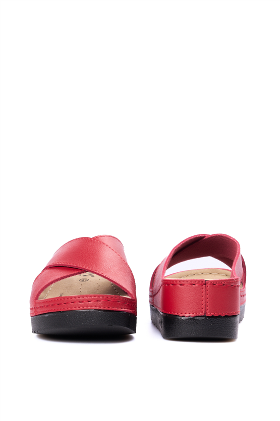 Neon 3029 Kırmızı Kadın Terlik