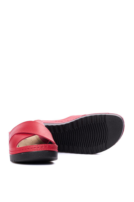 Neon 3029 Kırmızı Kadın Terlik