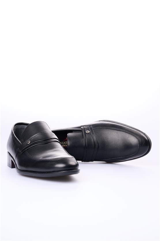Nevzat Zöhre 1665 Siyah Erkek Pvc Klasik Ayakkabı