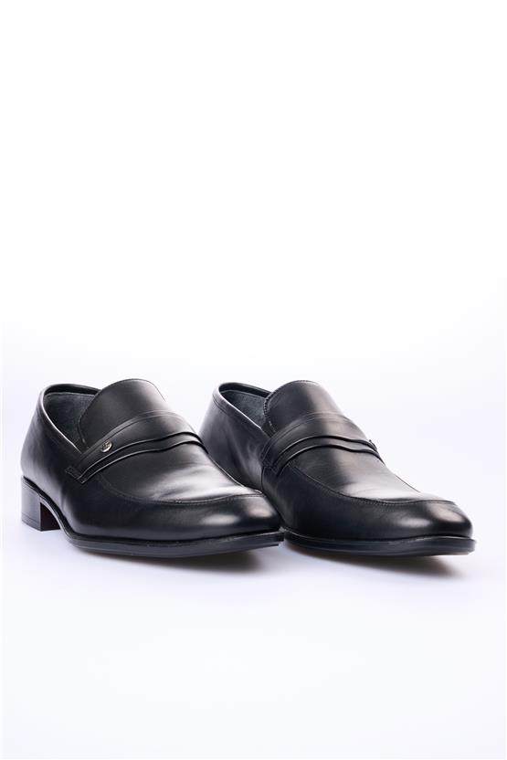 Nevzat Zöhre 1665 Siyah Erkek Pvc Klasik Ayakkabı