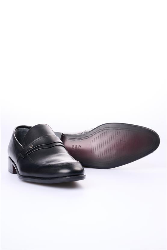 Nevzat Zöhre 1665 Siyah Erkek Pvc Klasik Ayakkabı