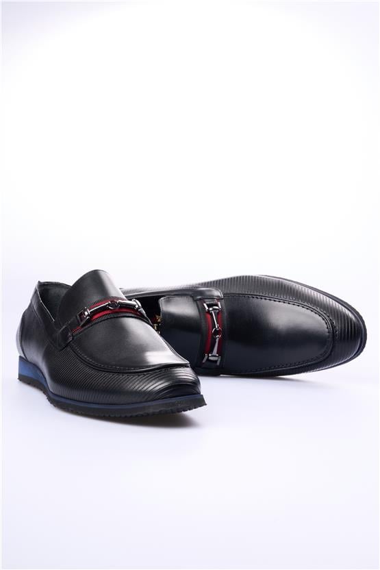 Nevzat Zöhre 1805 Siyah Erkek Eva Klasik Ayakkabı