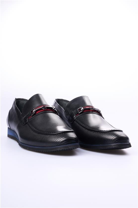 Nevzat Zöhre 1805 Siyah Erkek Eva Klasik Ayakkabı