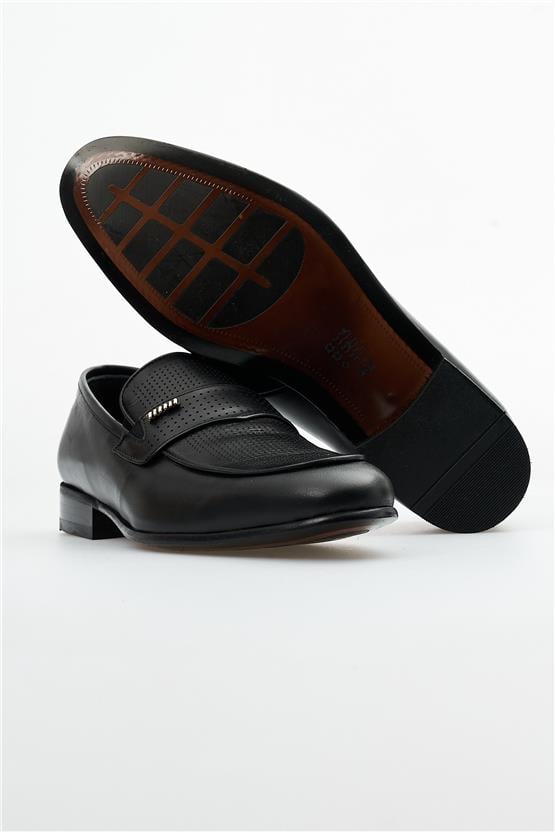 Nevzat Zöhre 1812 Siyah Erkek Neolit Klasik Ayakkabı