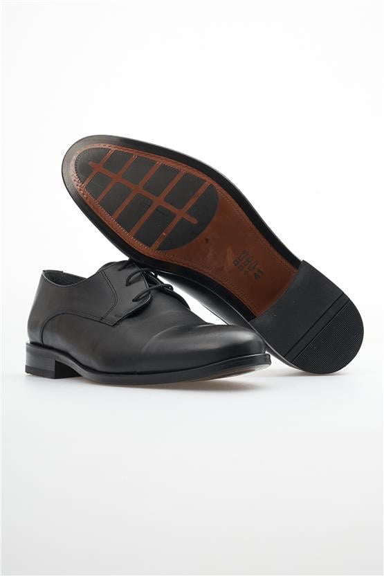 Nevzat Zöhre 1825 Siyah Erkek Neolit Klasik Ayakkabı