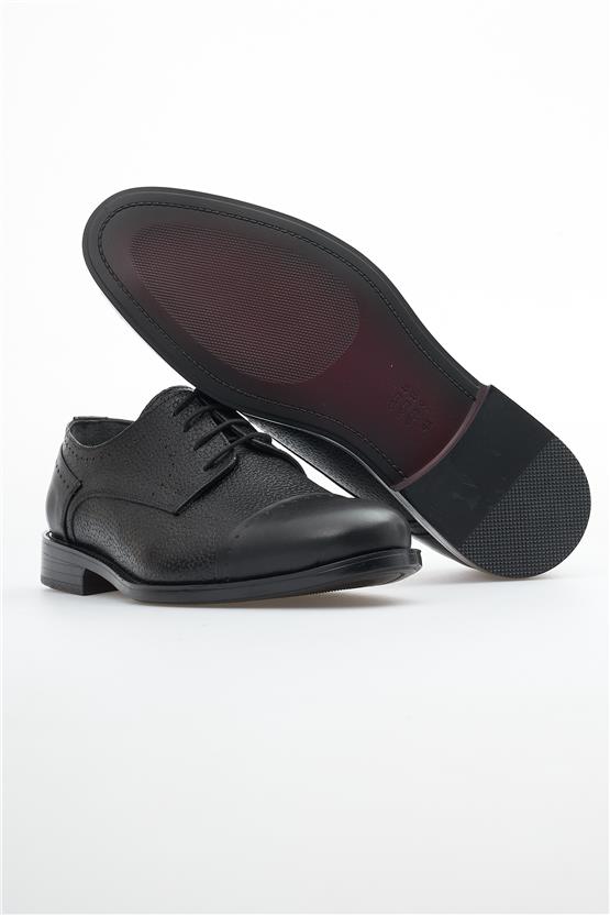 Nevzat Zöhre 1834 Siyah Erkek Pvc Klasik Ayakkabı