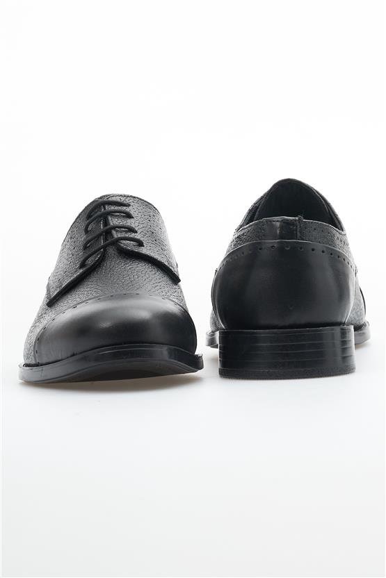 Nevzat Zöhre 1834 Siyah Erkek Pvc Klasik Ayakkabı