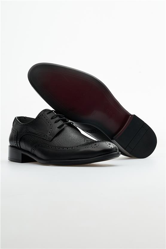 Nevzat Zöhre 1929 Siyah Erkek Pvc Klasik Ayakkabı