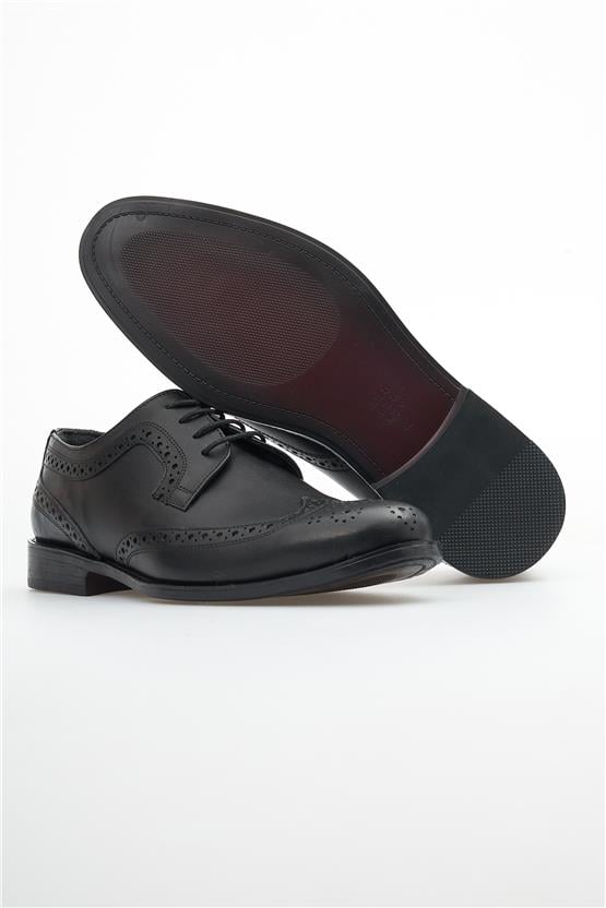 Nevzat Zöhre 837 Siyah Erkek Pvc Klasik Ayakkabı