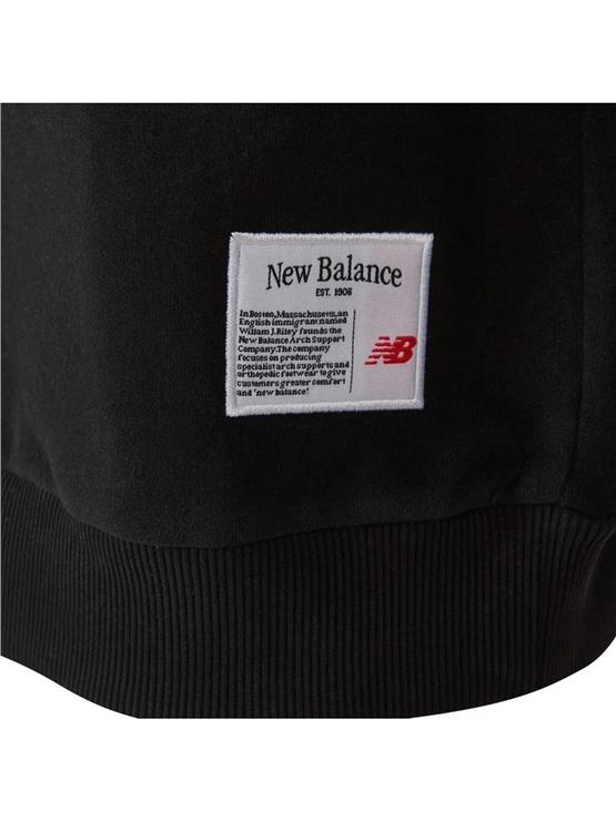 New Balance Mnc3503-Bk1 Sıyah Erkek Sweatshırt