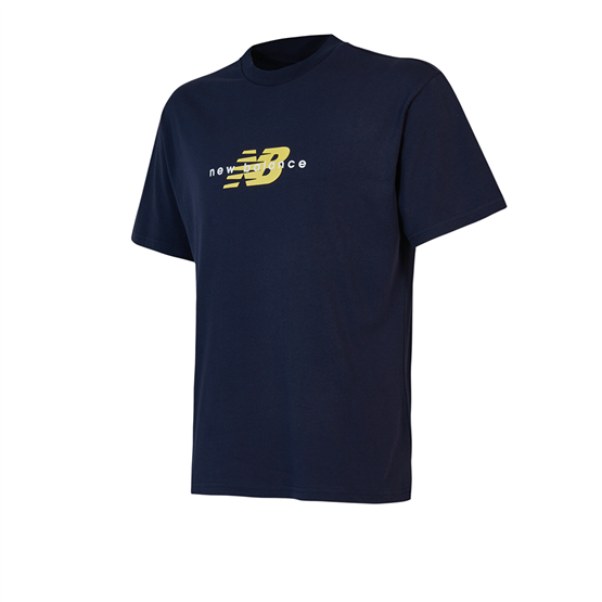 New Balance Mnt1645-Avı Lacıvert Erkek T-Shırt