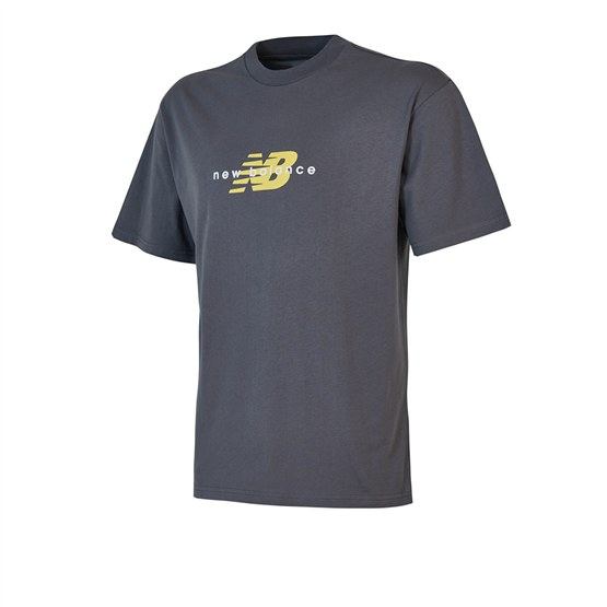 New Balance Mnt1645-Gry Grı Erkek T-Shırt