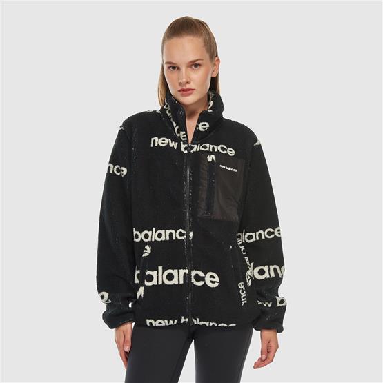 New Balance UNC3358-BK Siyah Unisex Sweatshırt