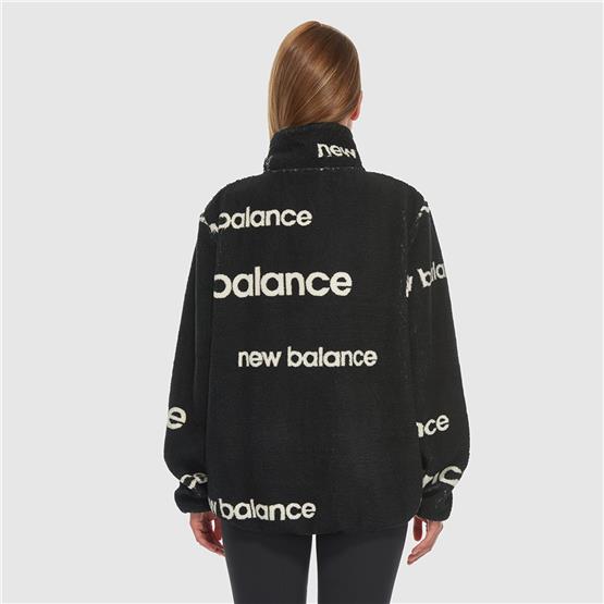 New Balance UNC3358-BK Siyah Unisex Sweatshırt