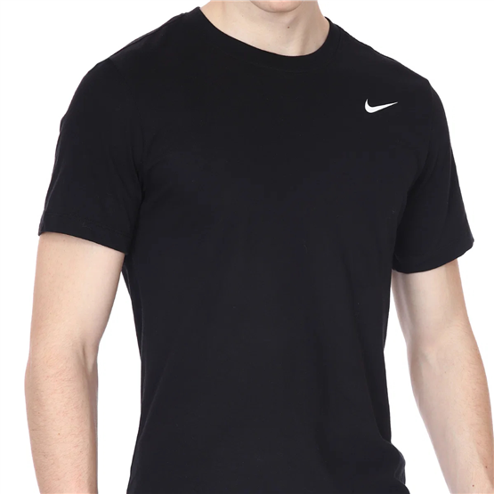 Nıke Ar6029 Drı-Fıt Fıtness T-Shırt 010 Black/Whıte Erkek T-Shırt
