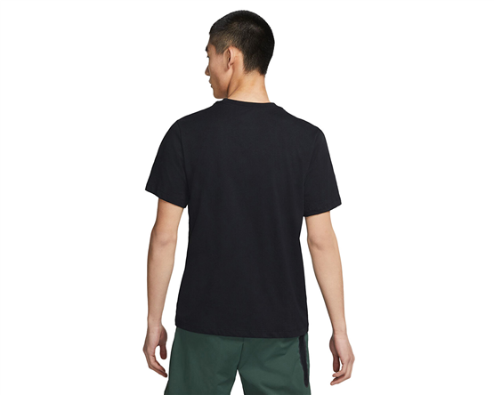 Nıke Dc5094 Sportswear Swoosh T-Shırt 010 Black/Whıte Erkek T-Shırt