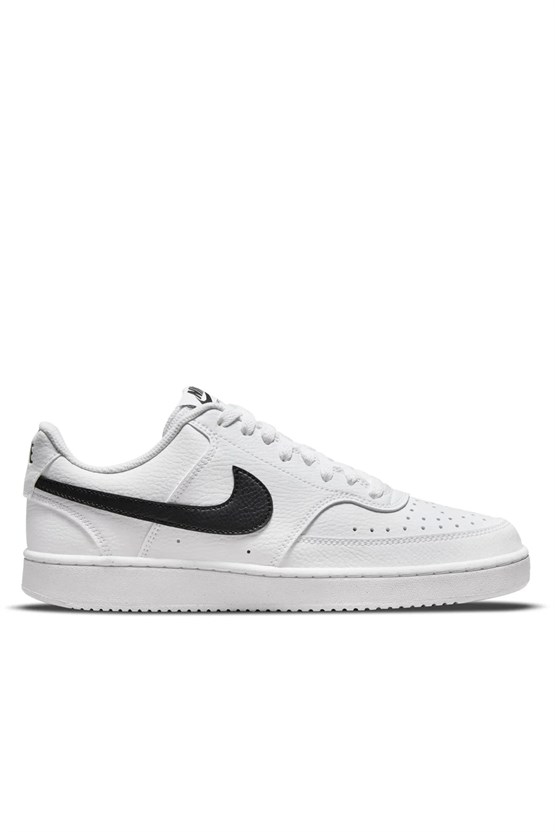 Nıke Dh3158 Court Vısıon Low Next Nature 101 Whıte/Black-Whıte Zenne Sneaker Ayakkabı
