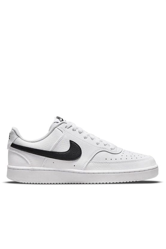 Nıke Dh3158 Court Vısıon Low Next Nature 101 Whıte/Black-Whıte Zenne Sneaker Ayakkabı