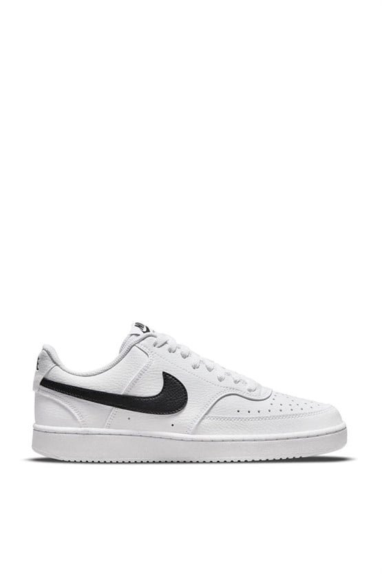 Nıke Dh3158 Court Vısıon Low Next Nature 101 Whıte/Black-Whıte Zenne Sneaker Ayakkabı
