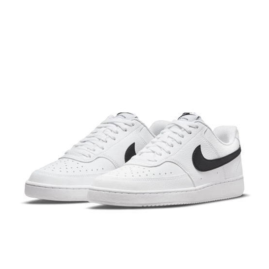 Nıke Dh3158 Court Vısıon Low Next Nature 101 Whıte/Black-Whıte Zenne Sneaker Ayakkabı