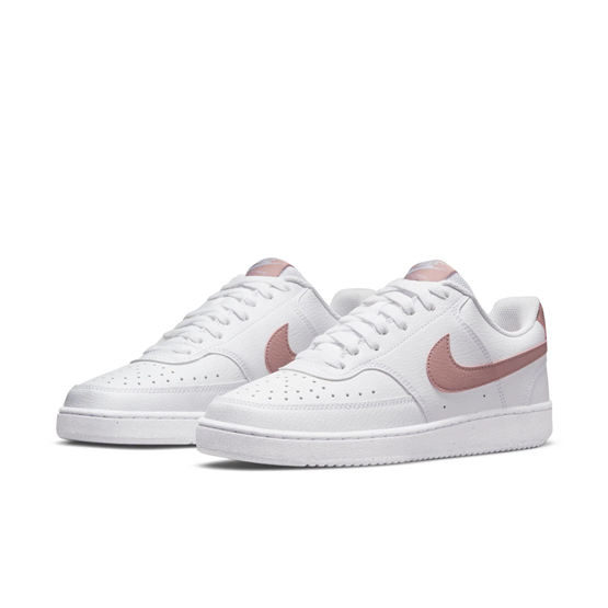 Nıke Dh3158 Court Vısıon Low Next Nature 102 Whıte/Pınk Oxford Zenne Sneaker Ayakkabı
