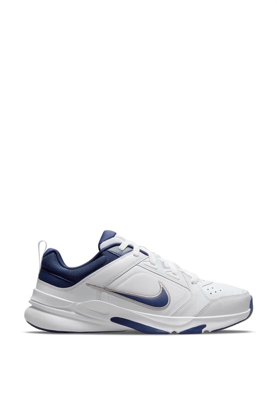 Nıke Dj1196 Defyallday 100 Whıte/Mıdnıght Navy-Metallıc Sılver Mrd Yuruyus Ayakkabısı
