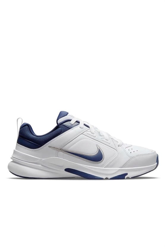 Nıke Dj1196 Defyallday 100 Whıte/Mıdnıght Navy-Metallıc Sılver Mrd Yuruyus Ayakkabısı