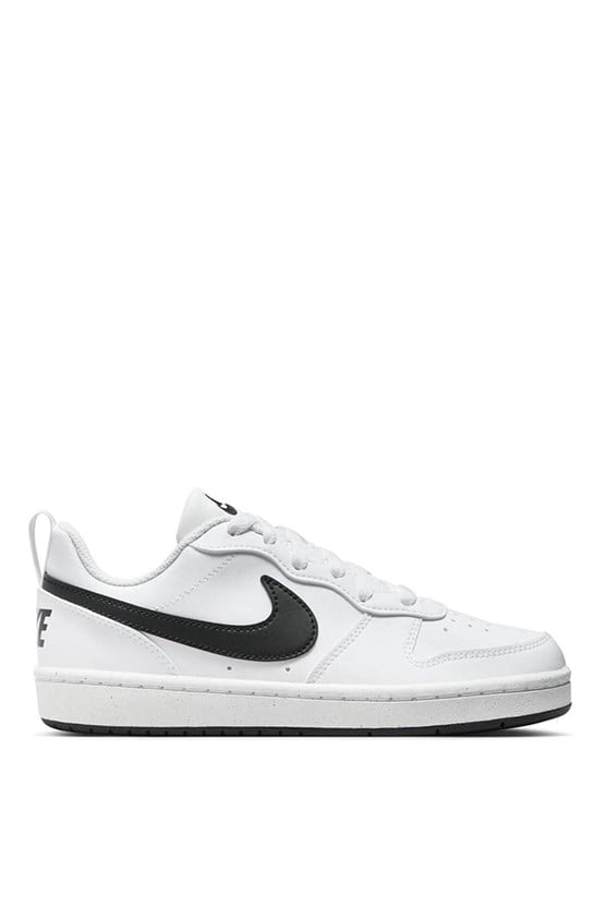 Nıke Dv5456 Court Borough Low Recraft Gs 131 Whıte/Black Garson Spor Ayakkabı