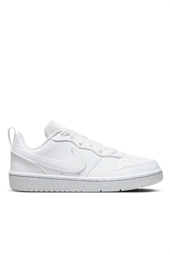 Nıke Dv5456 Court Borough Low Recraft Gs 106 Whıte/Whıte-Whıte Garson Spor Ayakkabı