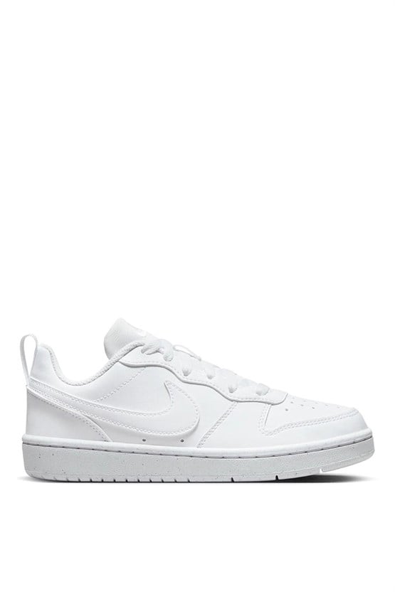 Nıke Dv5456 Court Borough Low Recraft Gs 106 Whıte/Whıte-Whıte Garson Spor Ayakkabı