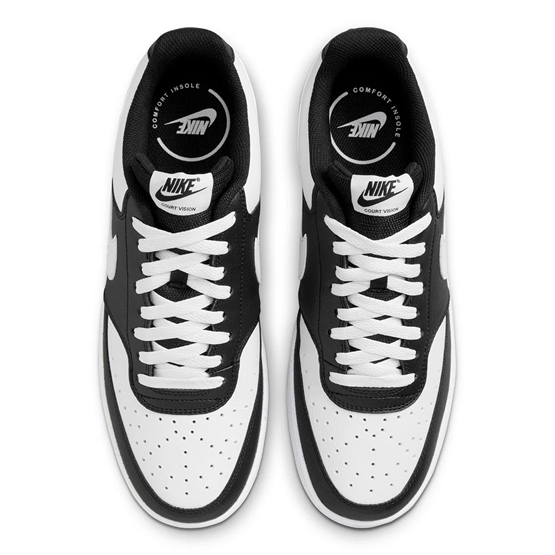 Nıke Hm9862 Court Vısıon Low 001 Black/Whıte Mrd Sneaker Ayakkabı