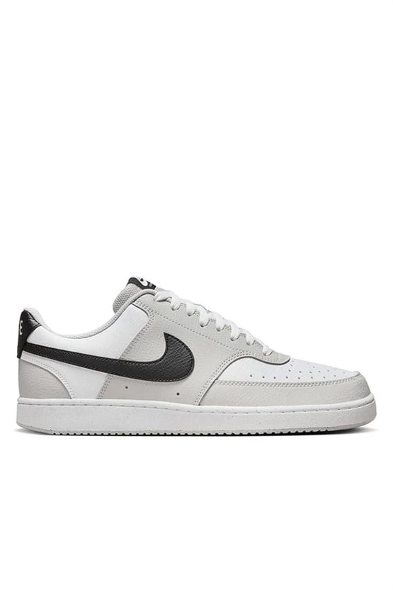 Nıke Hv0927 Court Vısıon Low 097 Grey Fog/Black-Whıte Mrd Sneaker Ayakkabı
