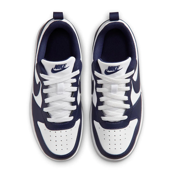 Nıke Iq2722 Court Borough Low Next Bloom Gs 100 Whıte/Mıdnıght Navy-Whıte Garson Spor Ayakkabı