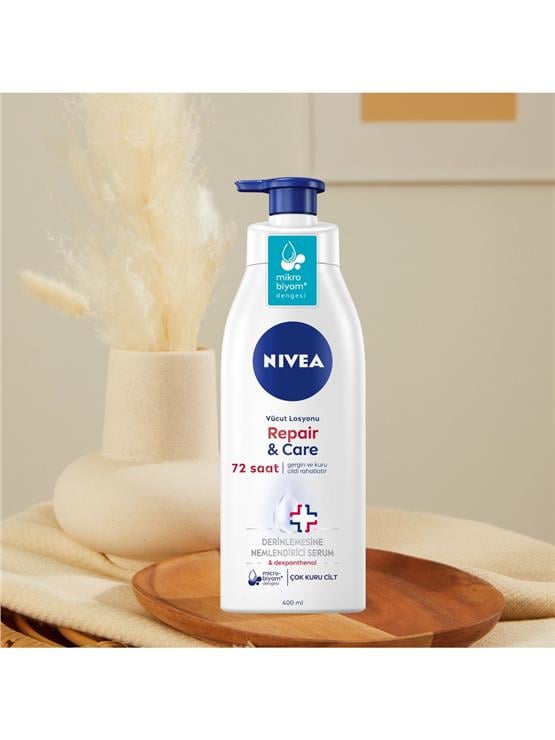 NIVEA.400ML BODY LOSYON REPAIR AND CARE